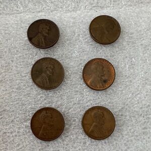 Vintage Copper Coins Collection